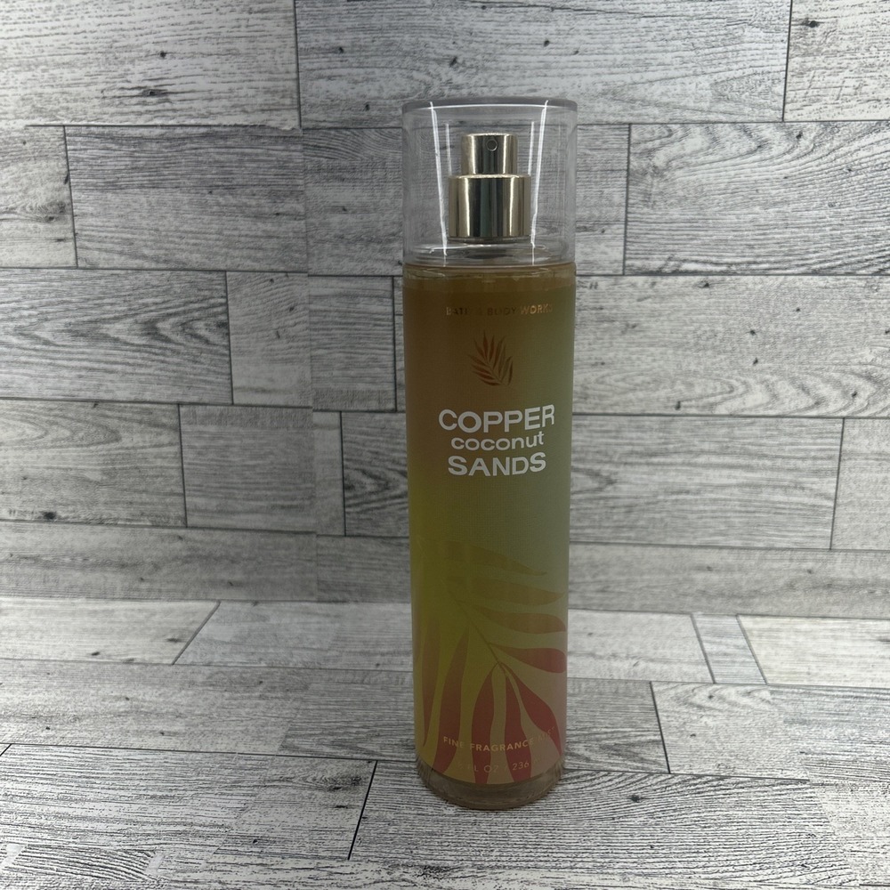 New Bath & Body Works Copper Coconut Sands FINE FRAGRANCE BODY MIST‎ SPRAY 8 OZ
